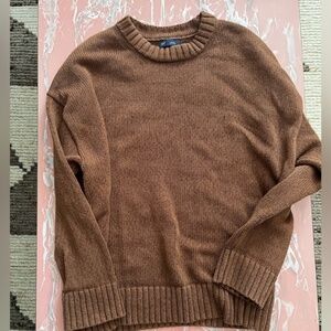 Gap Oversized Boyfriend Sweater Size Large in color Cocoa Powder Brown